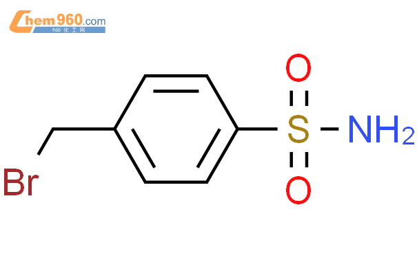 4-(溴甲基)苯磺酰胺結構式圖片|40724-47-8結構式圖片