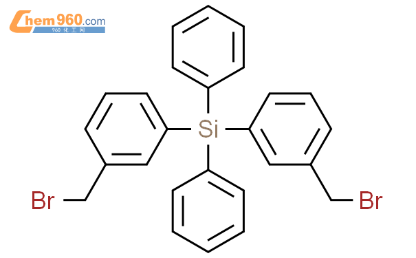 410531 54 3 Silane bis 3 bromomethyl phenyl diphenyl 化学式结构式分子式mol