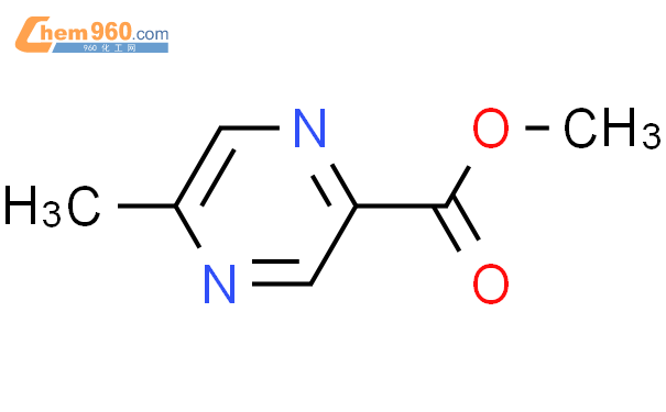 5-甲基吡嗪-2-羧酸甲酯结构式图片|41110-33-2结构式图片