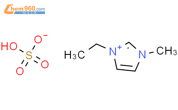 1-乙烷基-3-甲基咪唑硫酸氢结构式图片|412009-61-1结构式图片