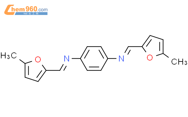 412957 25 614 Benzenediamine Nn Bis 5 Methyl 2 Furanylmethylene