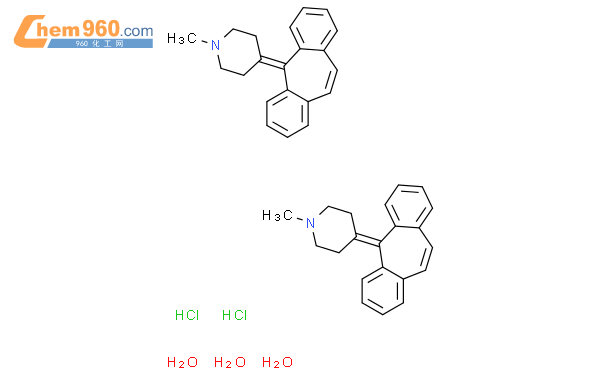 盐酸赛庚啶结构式图片|41354-29-4结构式图片