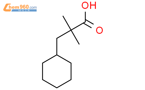 3-環己基-2,2-二甲基丙酸結構式圖片|41417-90-7結構式圖片