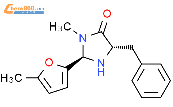 (2R,5S)-5-苯基-3-甲基-2-(5-甲基呋喃-2-基)-4-咪唑烷酮盐酸盐