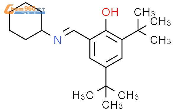 2,4-ditert-butyl-6-[(cyclohexylamino)methylidene]cyclohexa-2,4-dien-1-one