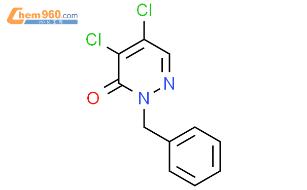 2-苄基-4,5-二氯哒嗪-3(2H)-酮结构式图片|41933-33-9结构式图片
