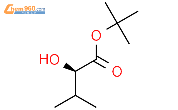 (R)-2-羟基-3-甲基丁酸叔丁酯结构式图片|4216-96-0结构式图片