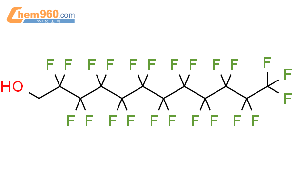 1H,1H-全氟-1-十二(烷)醇结构式图片|423-65-4结构式图片