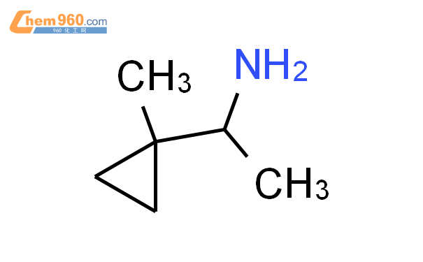 (1-甲基環丙烷)乙胺結構式