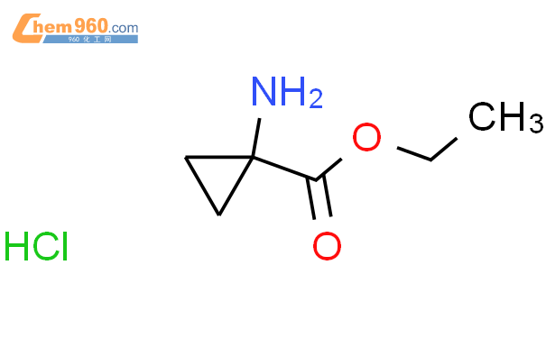 1-氨基环丙烷-1-甲酸乙酯盐酸盐结构式图片|42303-42-4结构式图片