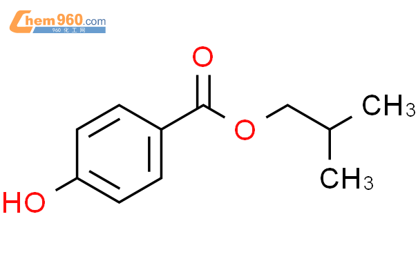 对羟基苯甲酸异丁酯结构式图片|4247-02-3结构式图片