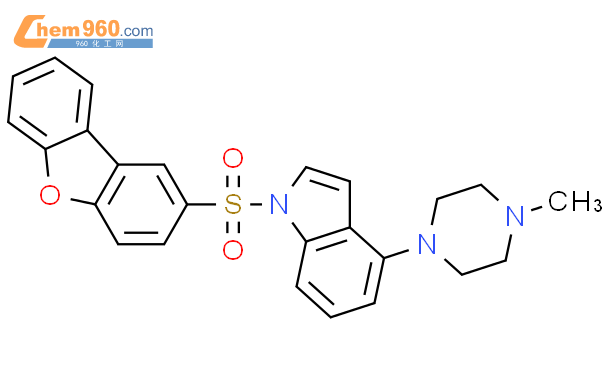 431045 24 81h Indole 1 2 Dibenzofuranylsulfonyl 4 4 Methyl 1 Piperazinyl Cas号431045 24 8 