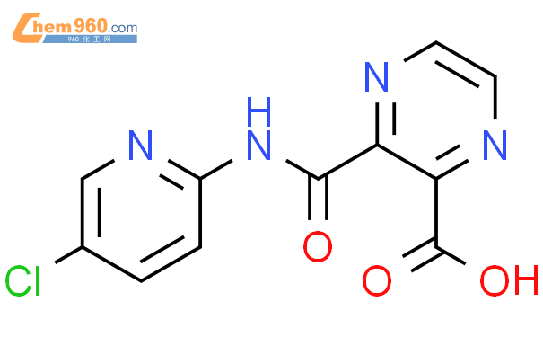 3-[[(5-氯-2-吡啶基)氨基]羰基]-2-吡嗪羧酸