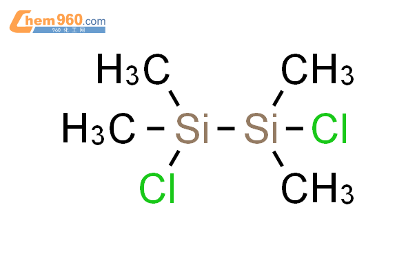 1,2-二氯-1,1,2,2-四甲基乙硅烷结构式图片|4342-61-4结构式图片