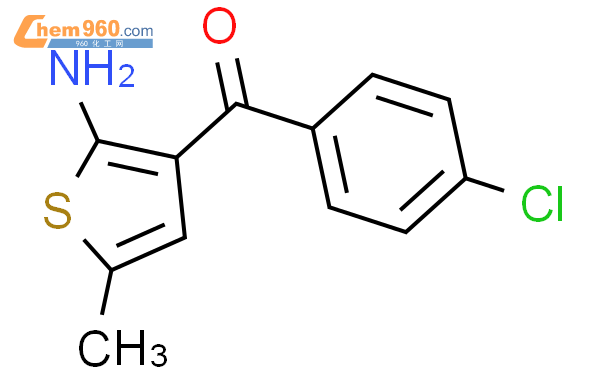 2 氨基 3 氯苯甲酰基 5 甲基噻吩「cas号：436093 32 2」 960化工网