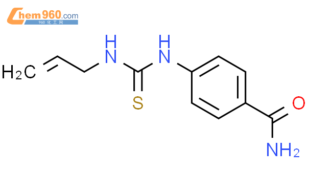4-(3-烯丙基硫脲基)苯甲酰胺结构式图片|437750-61-3结构式图片