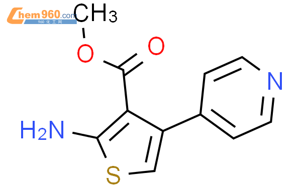 2-氨基-4-吡啶-4-基噻吩-3-羧酸甲酯