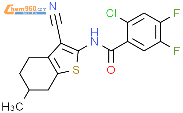 Chloro N Cyano Methyl Tetrahydro Benzo B