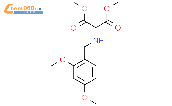 2-(2,4-Dimethoxy-benzylamino)-malonic acid dimethyl ester