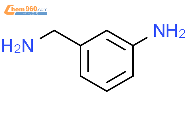 间氨基苄胺结构式图片|4403-70-7结构式图片