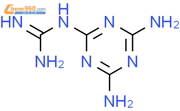 (4,6-diamino-1,3,5-triazine-2-yl)guanidine