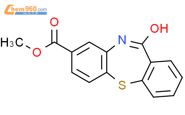 methyl 6-oxo-5H-benzo[b][1,4]benzothiazepine-3-carboxylate结构式图片|440627-14-5结构式图片