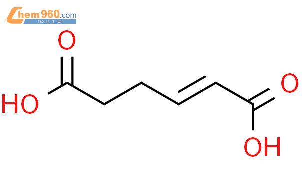 2-Hexenedioic acid结构式