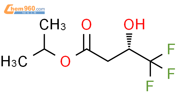 propan-2-yl (3S)-4,4,4-trifluoro-3-hydroxybutanoate
