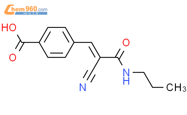 Benzoic Acid Cyano Oxo Propylamino Propenyl