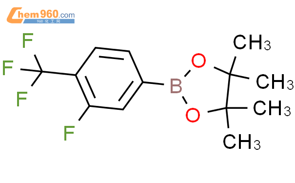 445303 67 3 3 FLUORO 4 TRIFLUOROMETHYL PHENYLBORONIC ACID PINACOL ESTERCAS号 445303 67 3 3