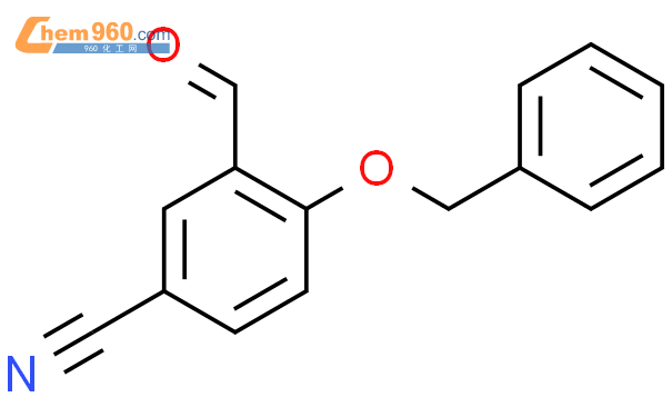 BENZONITRILE, 3-FORMYL-4-(PHENYLMETHOXY)-结构式图片|446026-44-4结构式图片