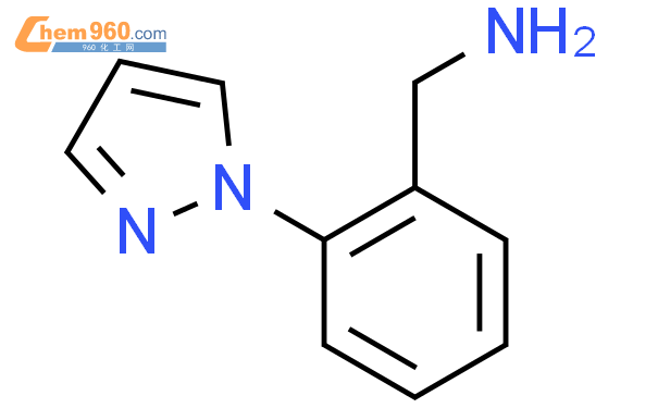 2-(1H-吡唑-1-基)苄胺结构式图片|449758-13-8结构式图片