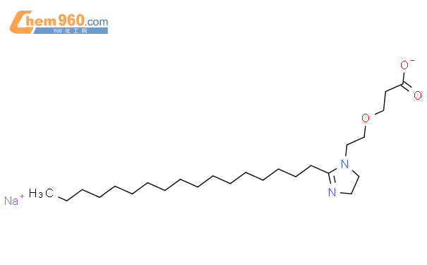 4534 82 1 Propanoic Acid 3 2 2 Heptadecyl 4 5 Dihydro 1H Imidazol 1 Yl Ethoxy Sodium Salt