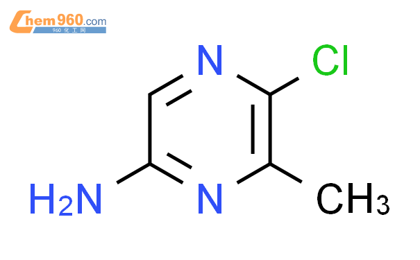 2-氨基-5-氯-6-甲基吡嗪结构式图片|453548-87-3结构式图片