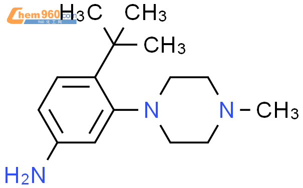 1-[2-(tert-butyl)-5-aminophenyl]-4-methylpiperazine