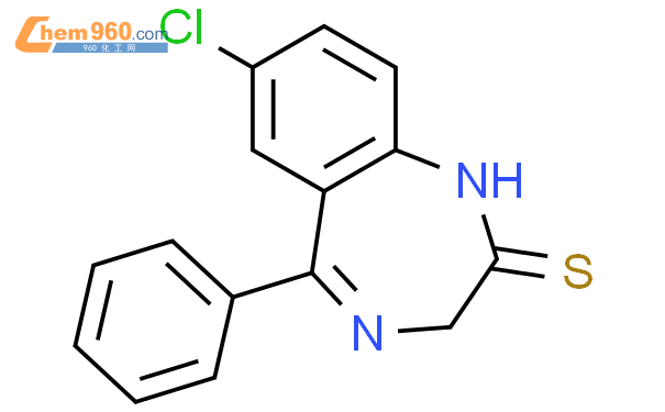 7-氯-1,3-二氢-5-苯基-2H-1,4-苯并二氮杂-2-硫酮