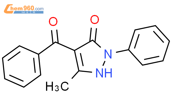 1-苯基-3-甲基-4-苯甲酰基-5-吡唑啉酮