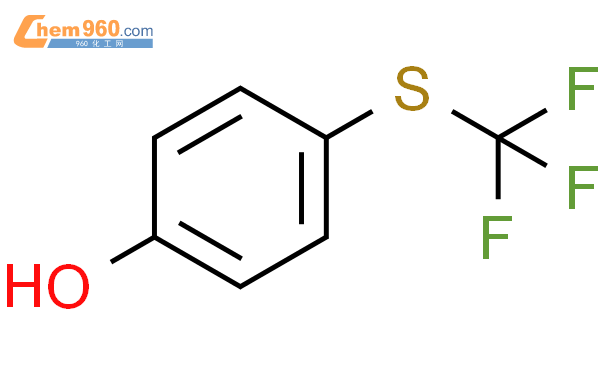 对三氟甲硫基苯酚结构式图片|461-84-7结构式图片