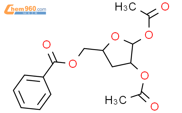 5-O-苯甲酰基-1,2-二-O-乙酰基-3-脱氧-D-呋喃核糖