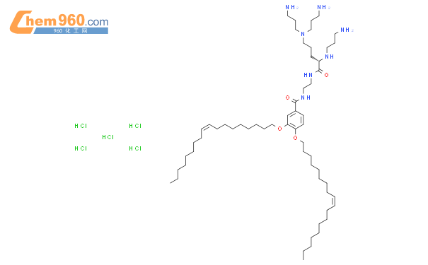 N1-[2-((1S)-1-[(3-氨基丙基)氨基]-4-[二(3-氨基-丙基)氨基]丁基甲酰胺基)乙基]-3,4-二[油酰氧基]-苯甲酰胺