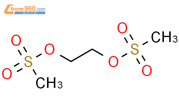 2-methylsulfonyloxyethyl methanesulfonate结构式图片|4672-49-5结构式图片