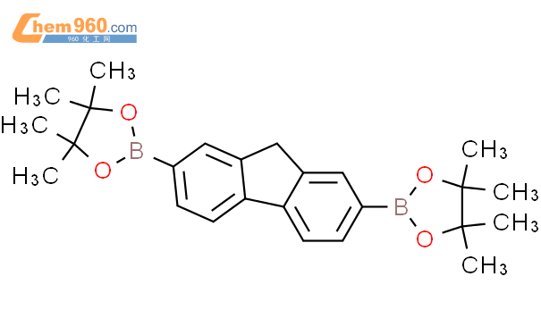 2,7-bis(4,4,5,5-tetramethyl-1,3,2-dioxaboronal-2-yl)fluorene
