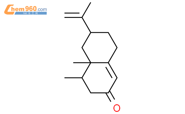 (+)-诺卡酮结构式图片|4674-50-4结构式图片