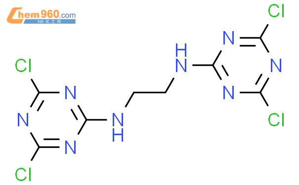 N,N'-bis(4,6-dichloro-1,3,5-triazin-2-yl)ethane-1,2-diamine