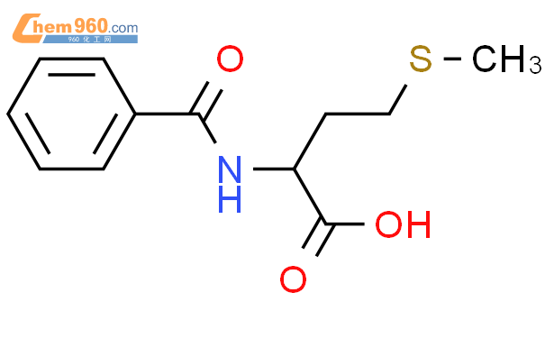 苯甲酰-DL-蛋氨酸结构式图片|4703-38-2结构式图片