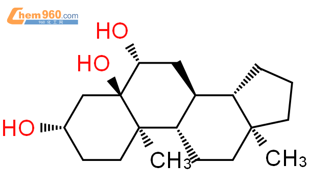雄甾-3,5,6?三醇结构式图片|4725-51-3结构式图片