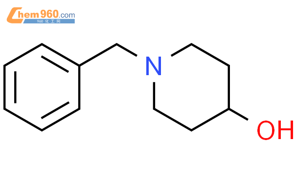 1-苄基-4-羟基哌啶结构式图片|4727-72-4结构式图片