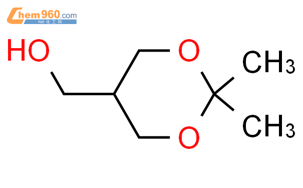 5-羟甲基-2,2-二甲基-1,3-二恶烷结构式图片|4728-12-5结构式图片