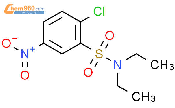 4750 91 8 2 氯 N N 二乙基 5 硝基苯磺酰胺cas号 4750 91 8 2 氯 N N 二乙基 5 硝基苯磺酰胺中英文名 分子式 结构式 960化工网