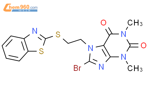 476482 01 6 7 2 Benzo D Thiazol 2 Ylthio Ethyl 8 Bromo 1 3 Dimethyl